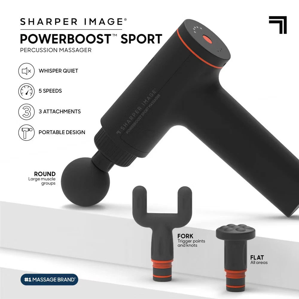 Sharper Image Powerboost Deep Tissue Body Massager