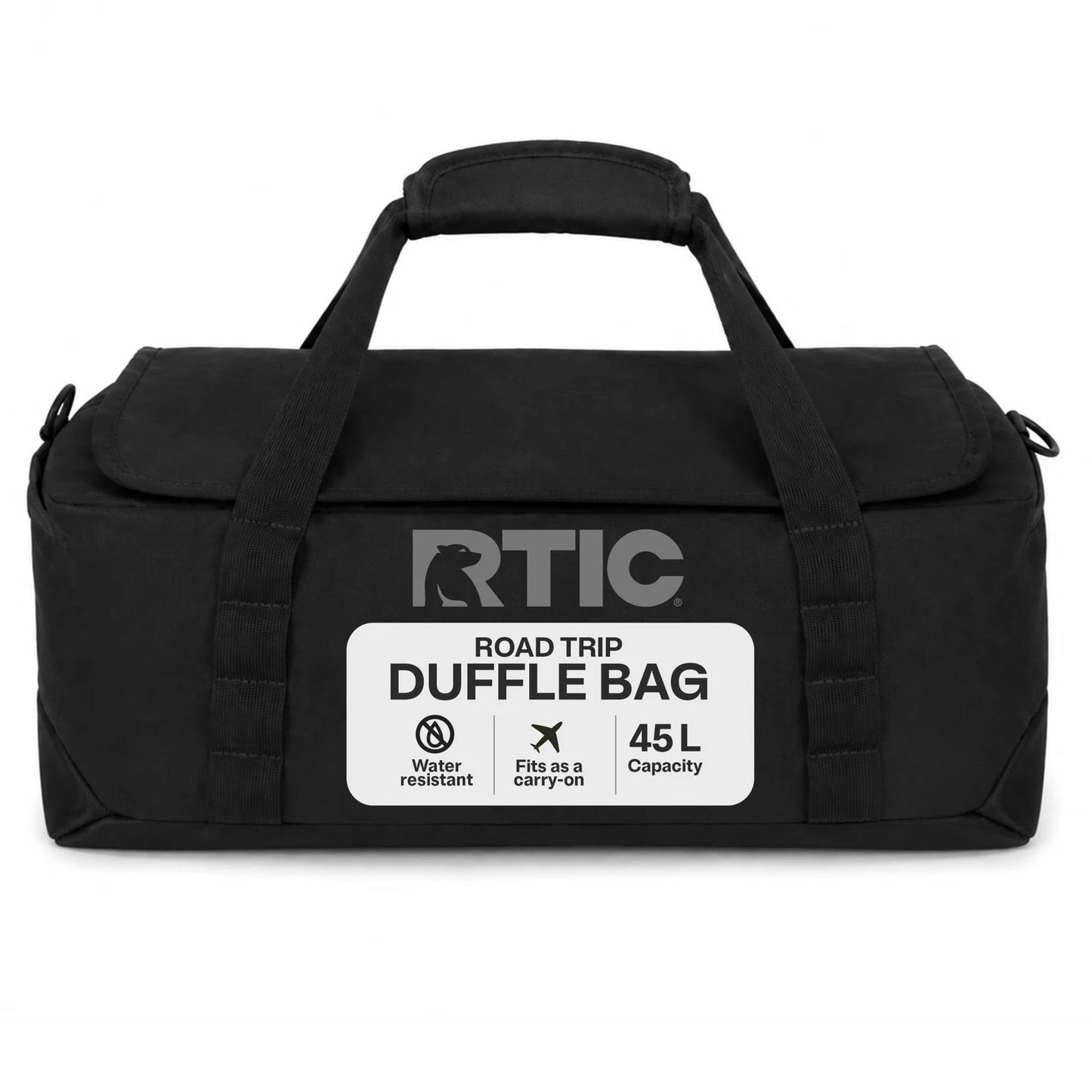 RTIC Outdoors Road Trip Duffel Bag Medium - Black