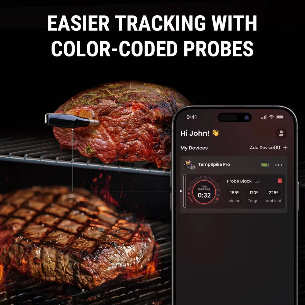 ThermoPro Truly Wireless Wi-Fi Meat Thermometer