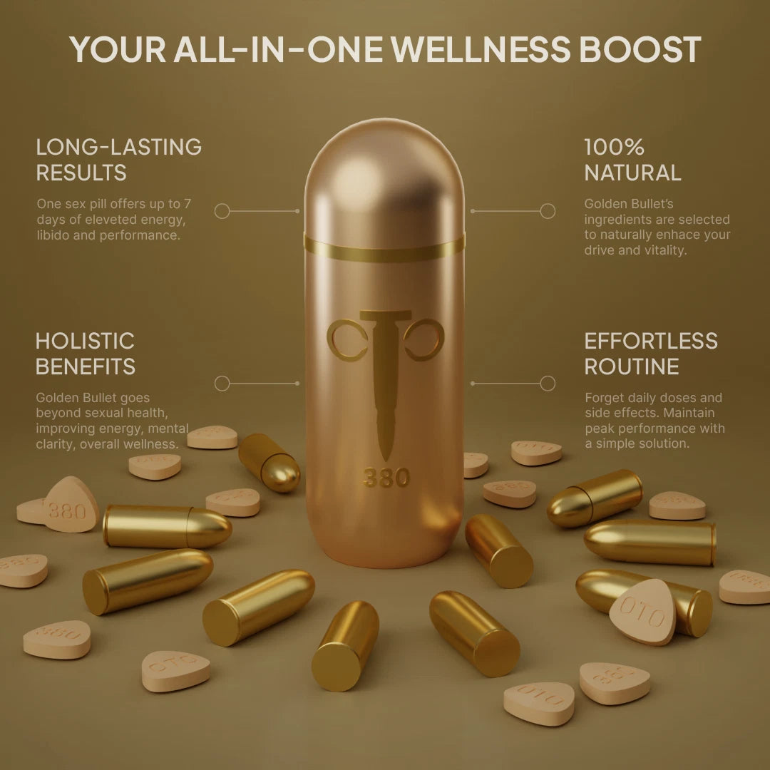 Golden Bullet - Best Male Enhancement, Sex Pills for Men, Long Duration