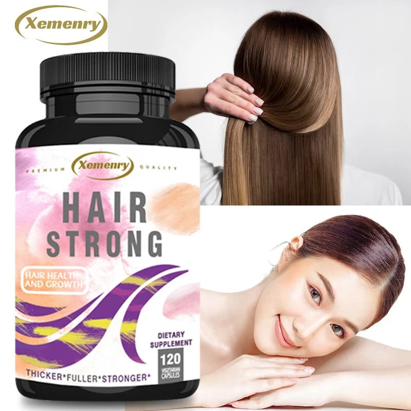 Hair Growth, Healthy Skin, Strong Nails -Biotin, Keratin  120pcs