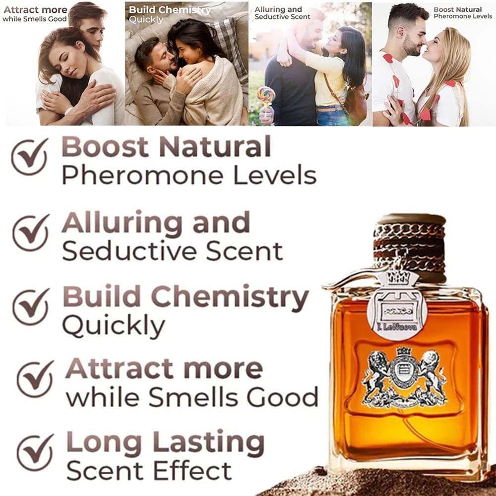 Pheromone Eau De Toilette for Men – 100ml | Confidence & Attraction