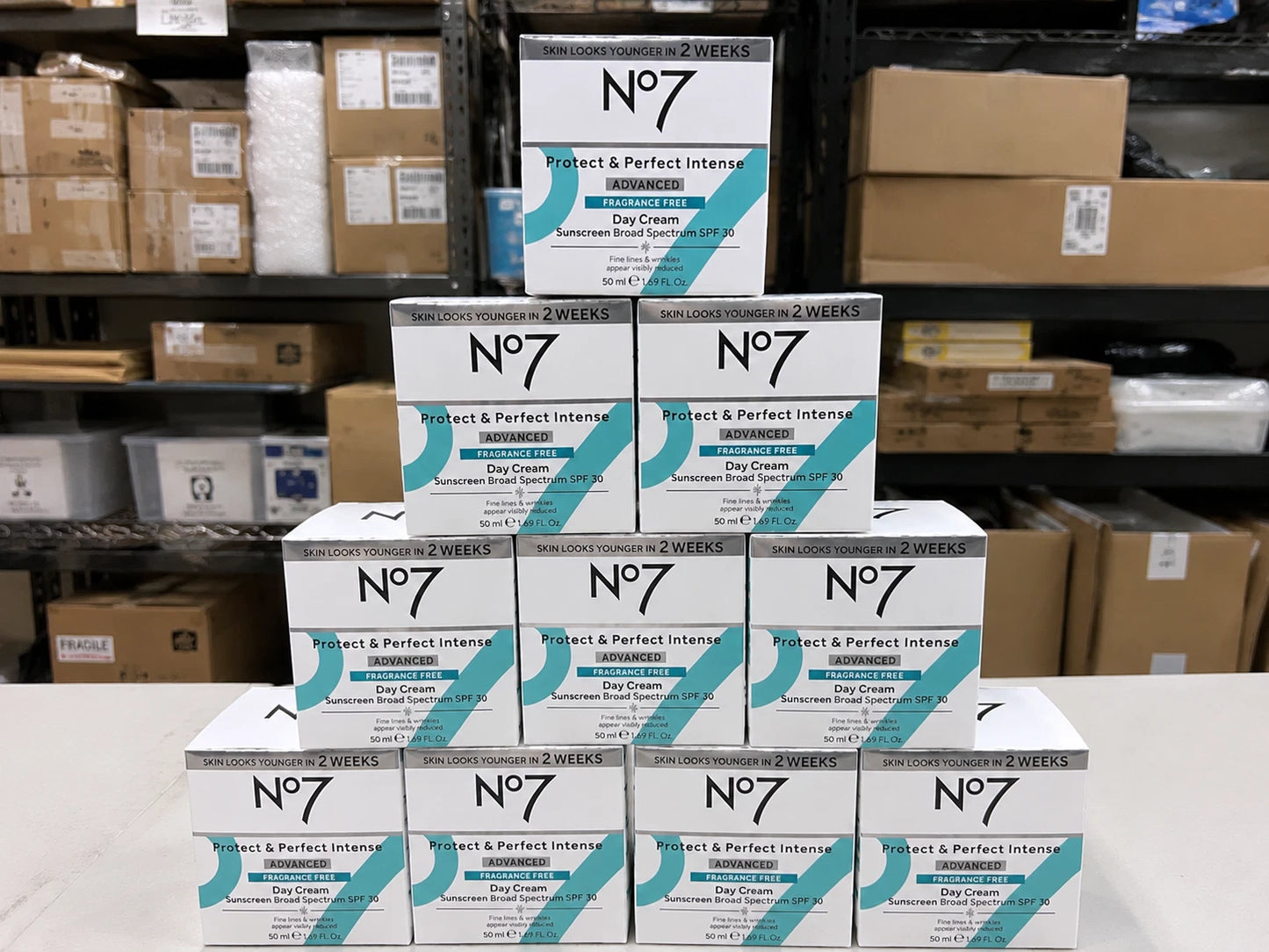 No7 Protect & Perfect Intense Advanced Day Cream SPF 30 Fragrance Free 50ml