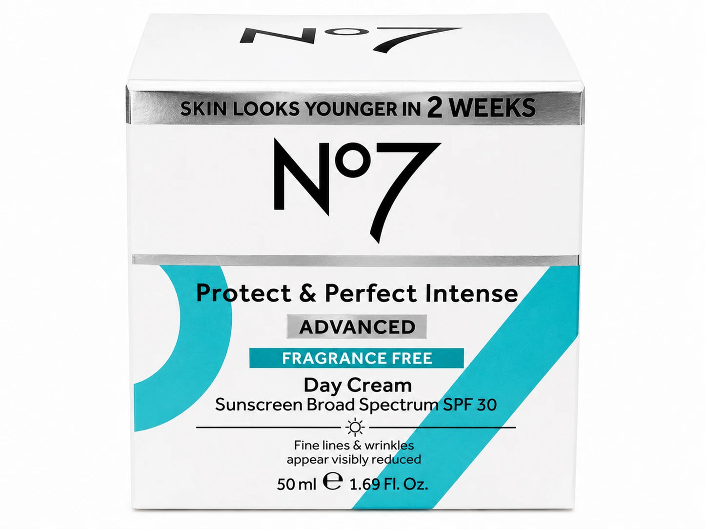 No7 Protect & Perfect Intense Advanced Day Cream SPF 30 Fragrance Free 50ml