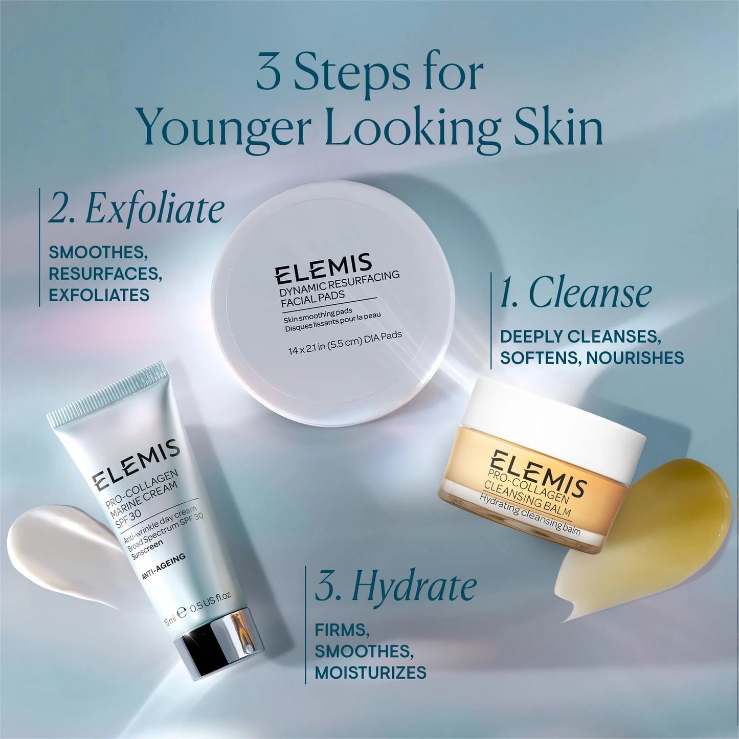 ELEMIS Pro-Collagen Cleansing Balm Makeup Remover, Hydrating Facial 20g