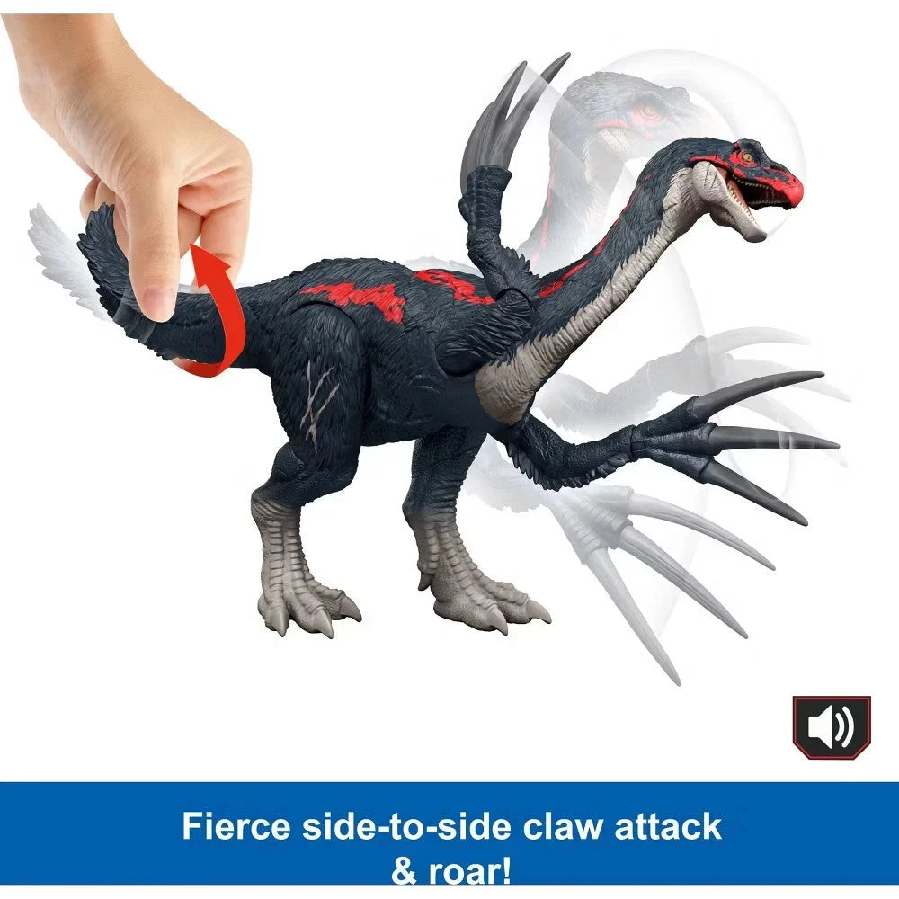 Jurassic World Slash N Roar Therizinosaurus Dinosaur Figure