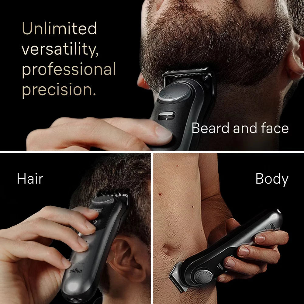 Braun Series 7 AiO7440 Rechargeable 12-in-1 Body Beard & Hair Trimmer
