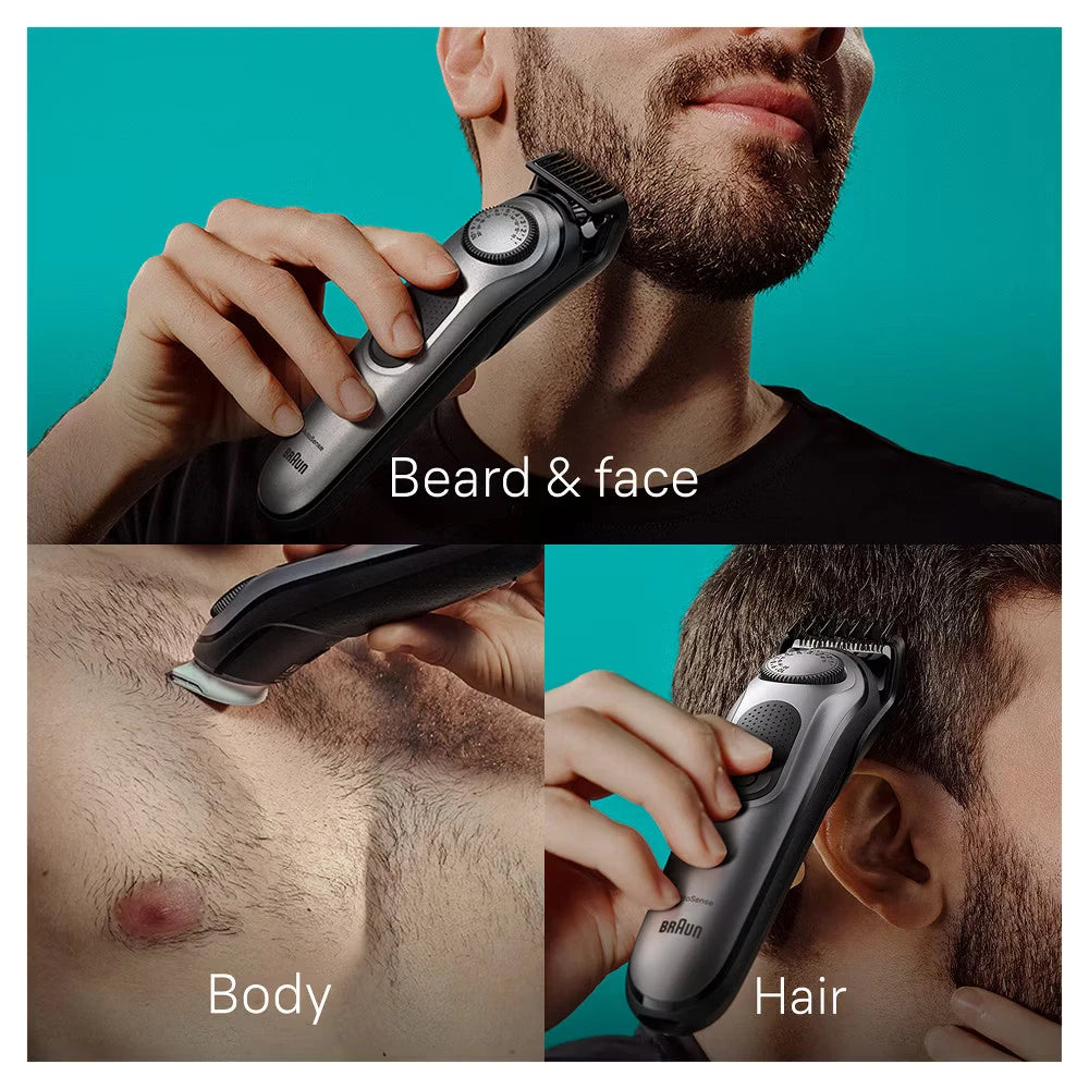 Braun Series 7 AiO7440 Rechargeable 12-in-1 Body Beard & Hair Trimmer