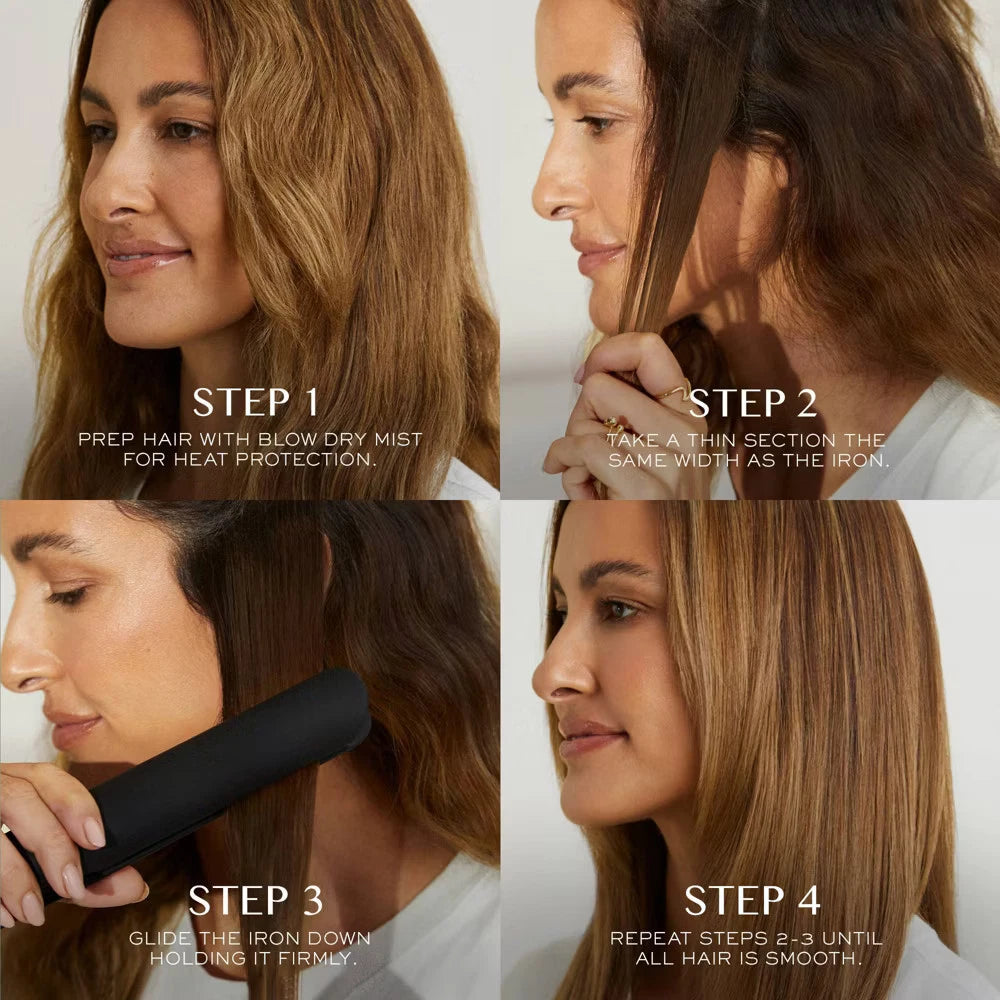 Kristin Ess Nanoblack 3-in-1 Flat Iron - 1"