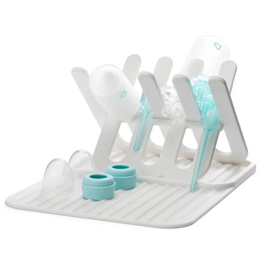 Munchkin Silicone Baby Bottle Drying Rack & Mat – Freestanding