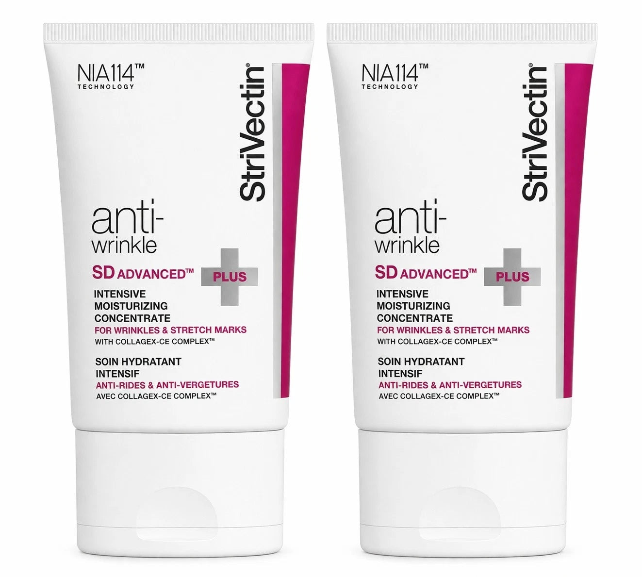 2-Pack StriVectin SD Advanced PLUS Anti-Wrinkle Moisturizer Cream – 1.6 oz Each