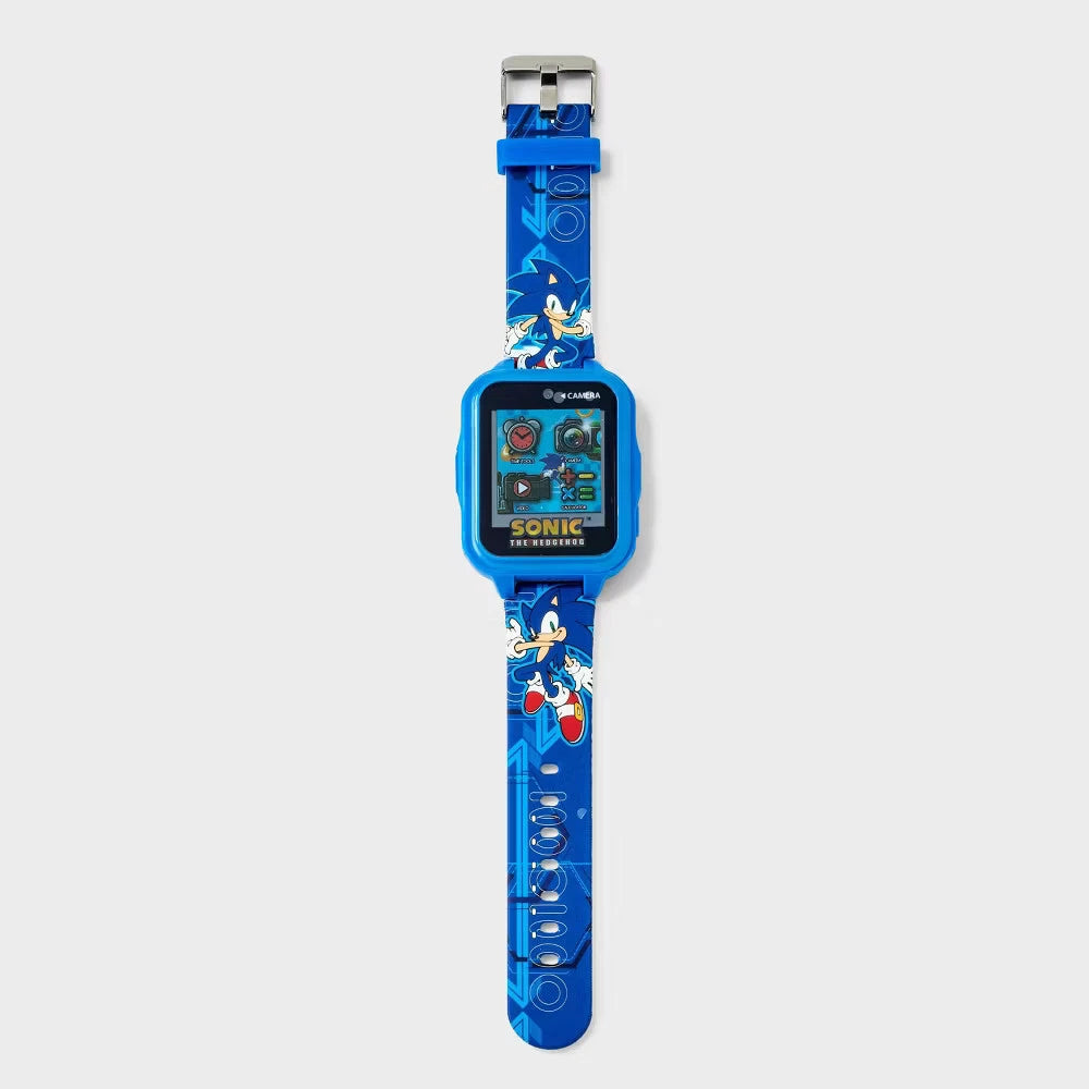 Boys' Sonic the Hedgehog Light Up Interactive Watch - Blue