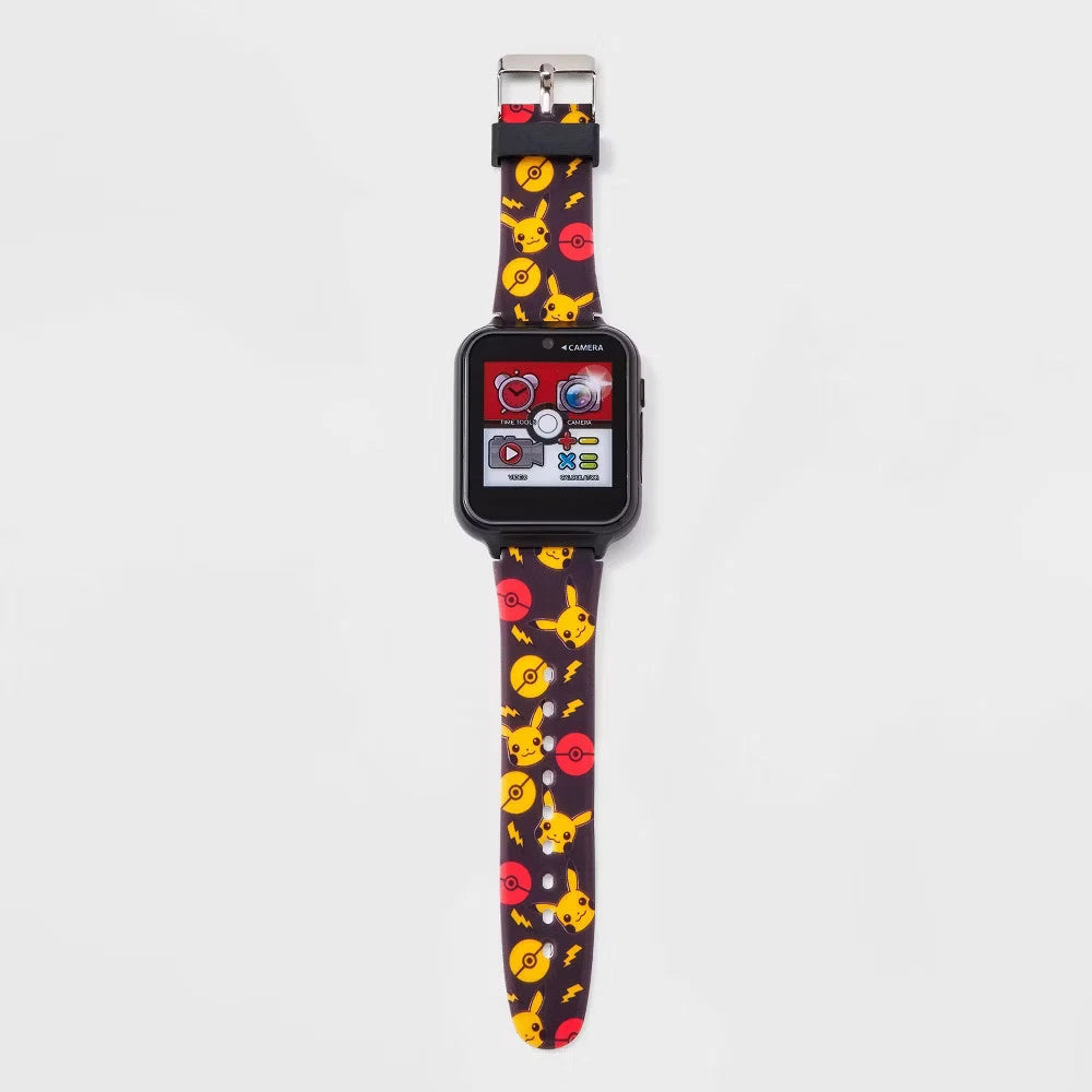 Boys' Pokemon Light-Up Interactive Watch - Yellow/Black