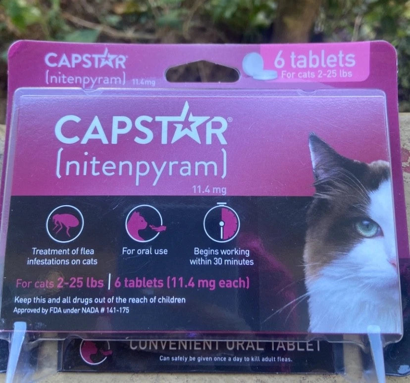 Capstar 6 Tablets For Cats 2-25 LBS
