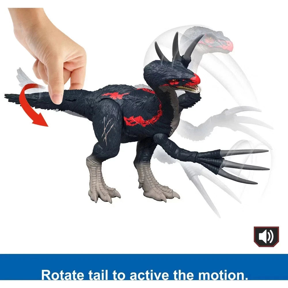 Jurassic World Slash N Roar Therizinosaurus Dinosaur Figure