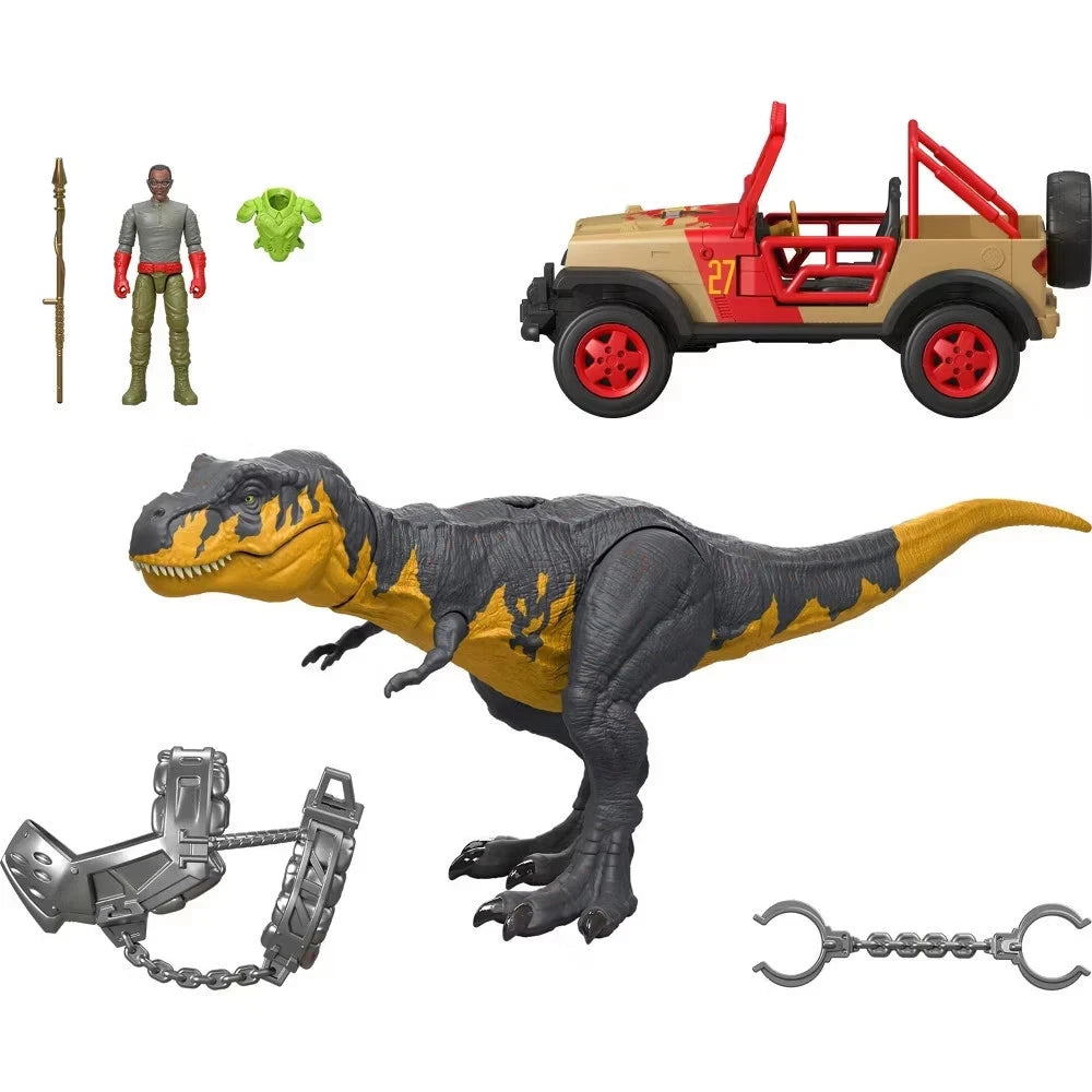 Jurassic World Tyrannosaurus Rex Off-Road Tracker Pack Dinosaur